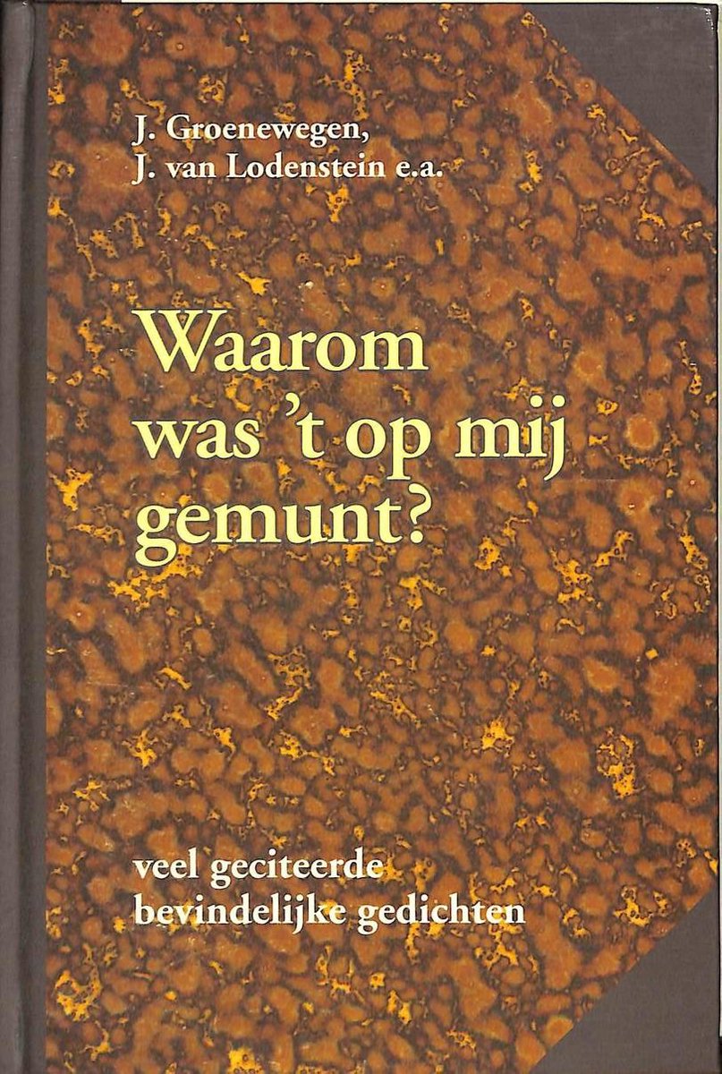 Waarom was t op mij gemunt