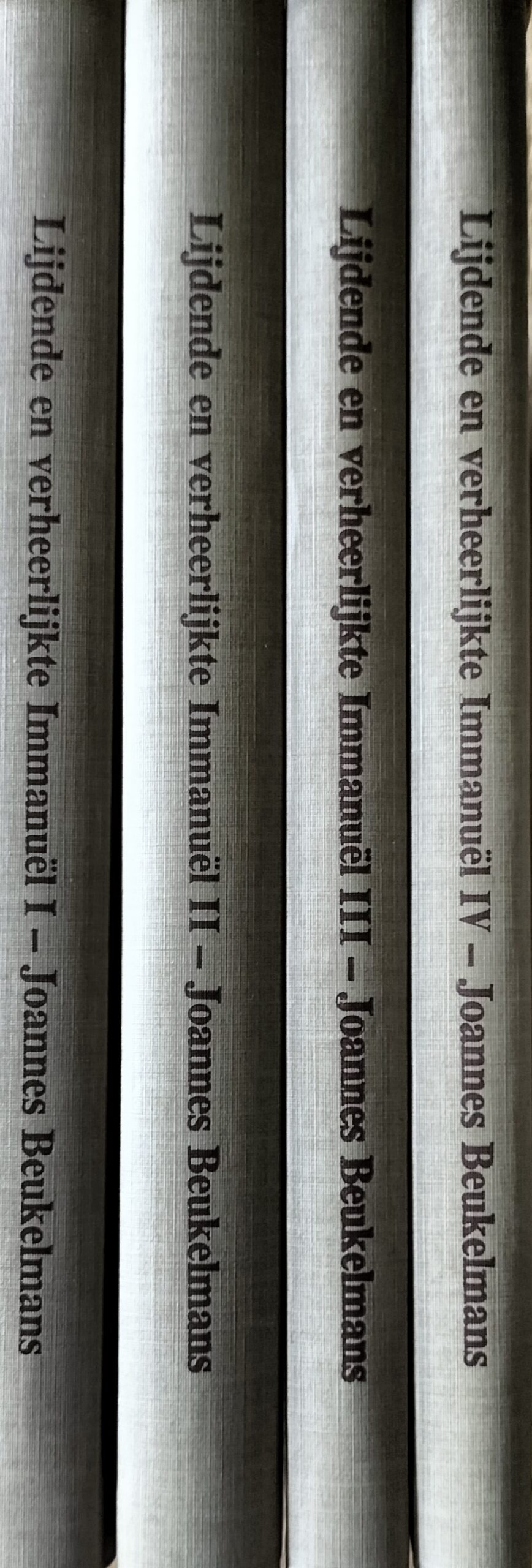 De lijdende en verheerlijkte Immanuel 4 dl. - Beukelman - Afbeelding 2